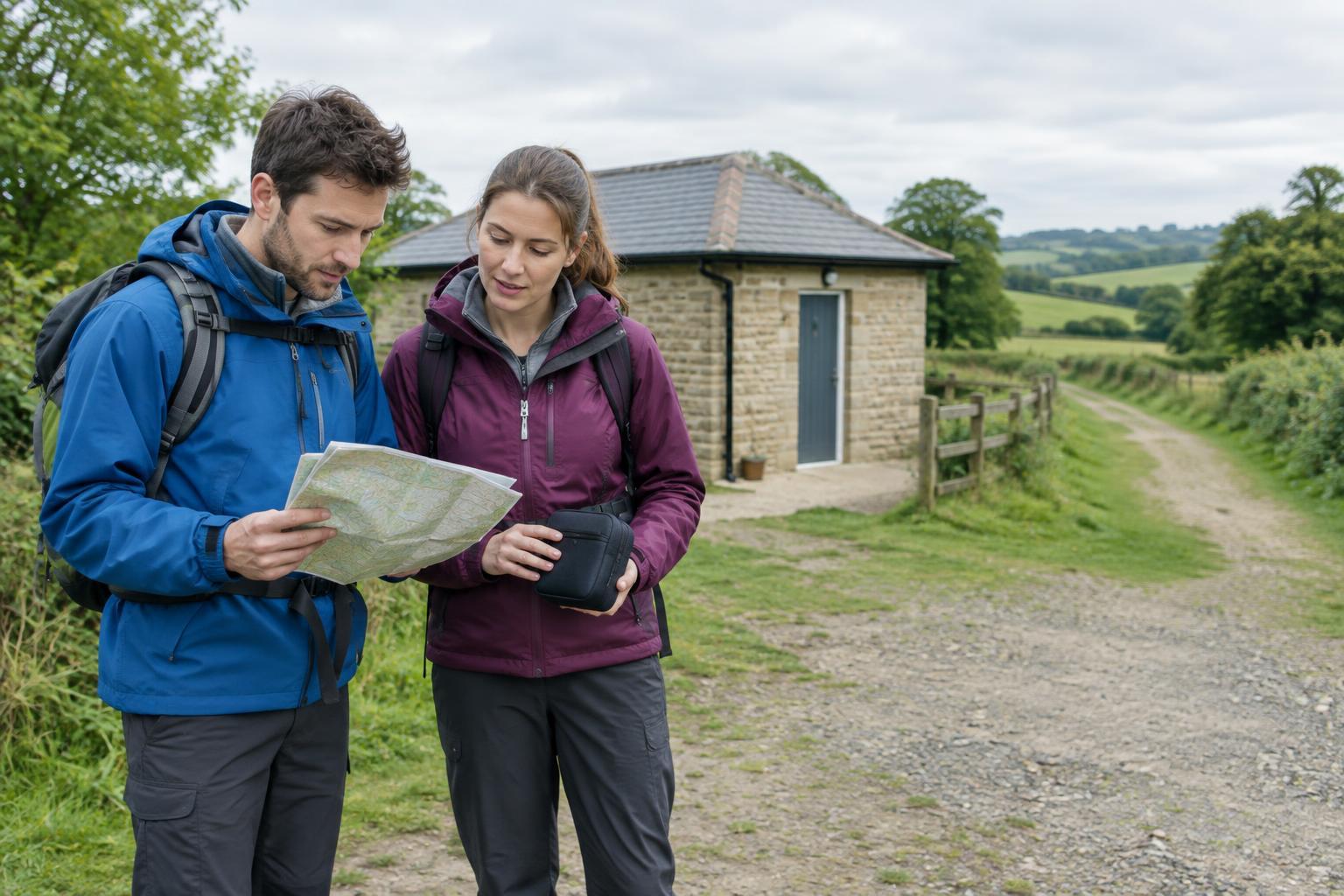 How to Plan Toilet Stops on a Rural Day Walk