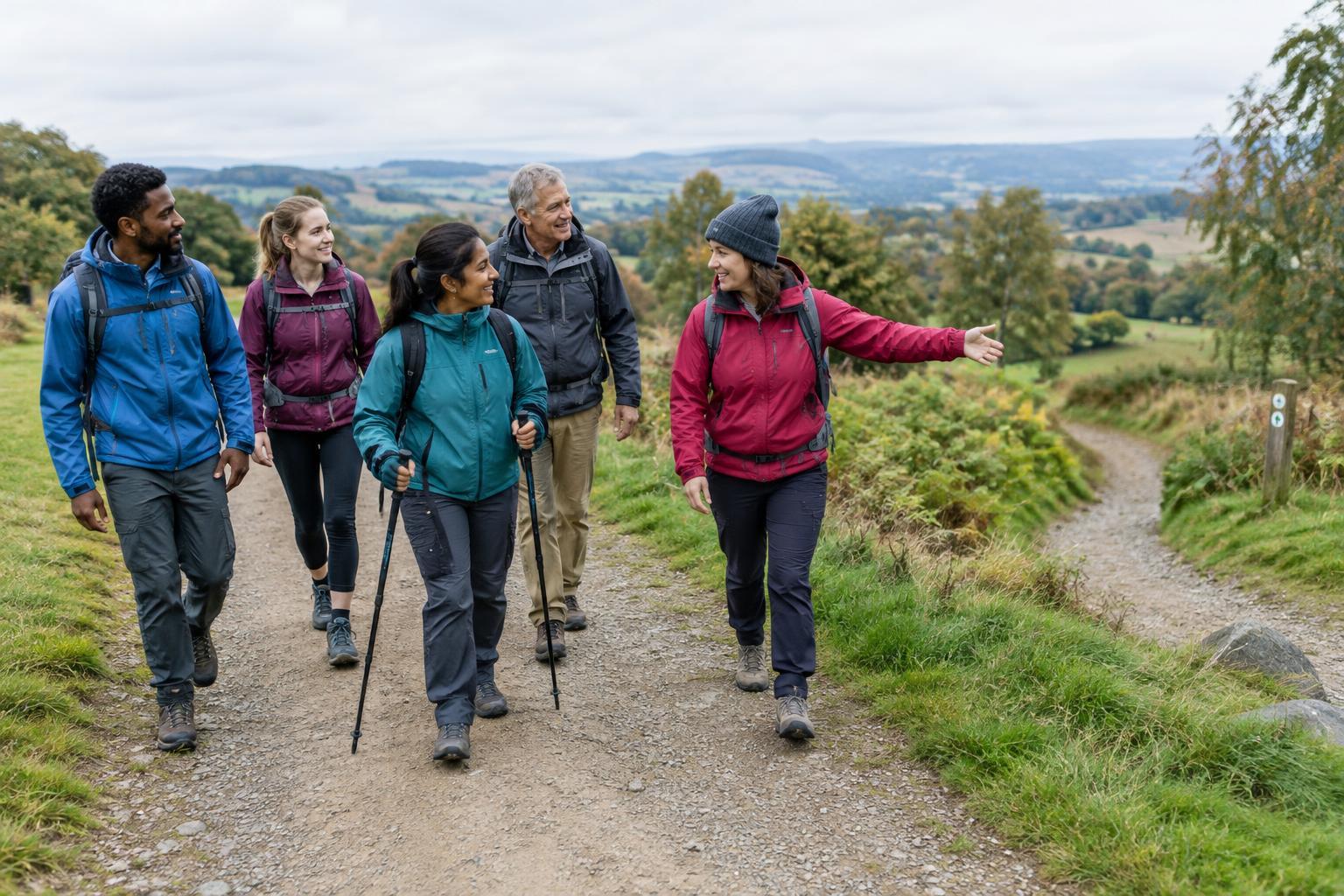How to Plan a Group Walk for Different Fitness Levels