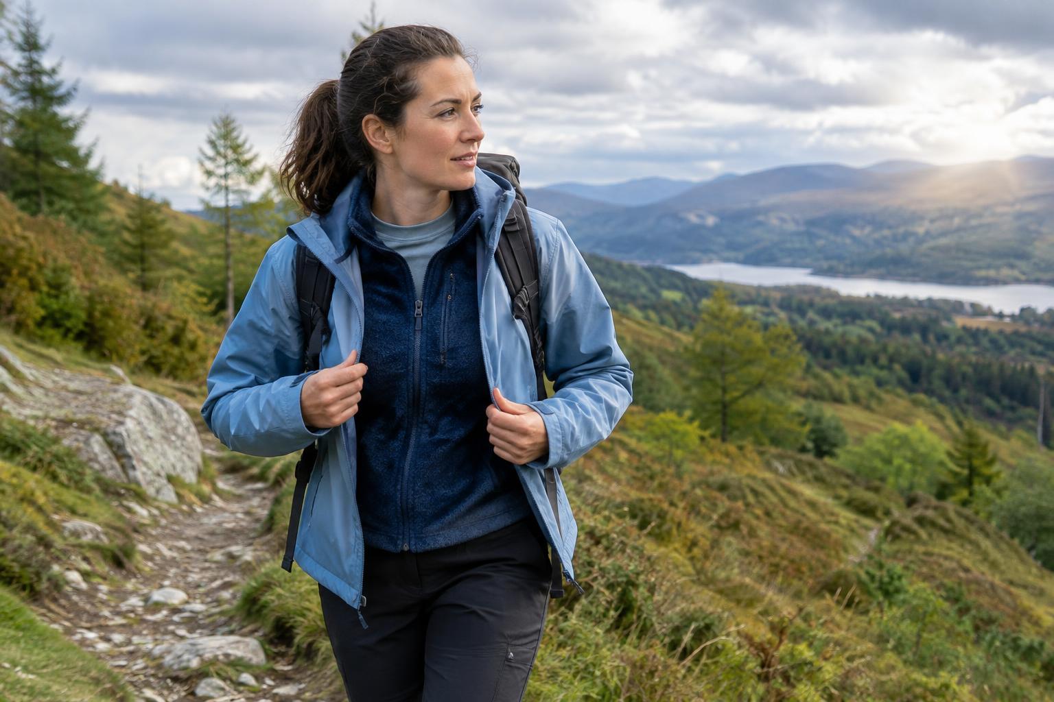 The Three-Layer Clothing System for Day Walks: What Each Layer Does