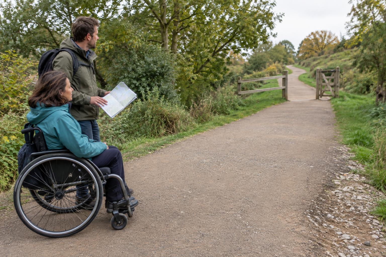 How to Assess Path Surfaces and Barriers Before an Accessible Walk