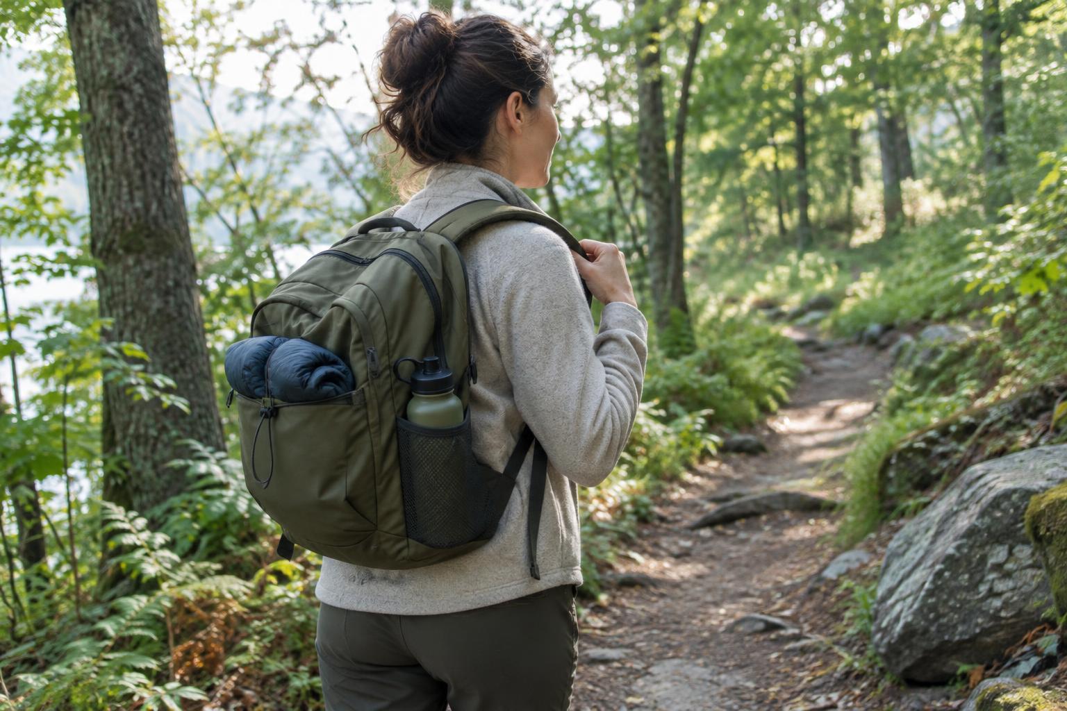 How to Choose a Daypack Size and Layout for Recreational Walks