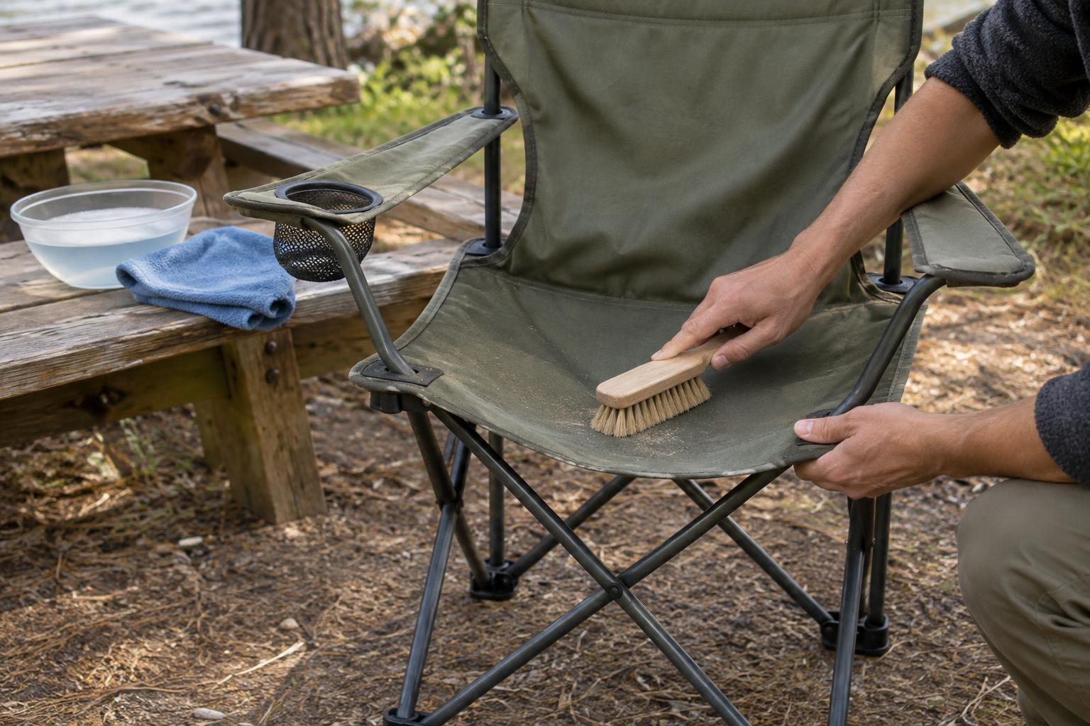 How to Clean and Maintain a Folding Camp Chair
