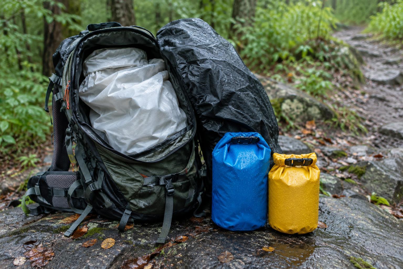 Pack Liner vs Rain Cover vs Dry Bags: Keeping Day-Trip Gear Dry