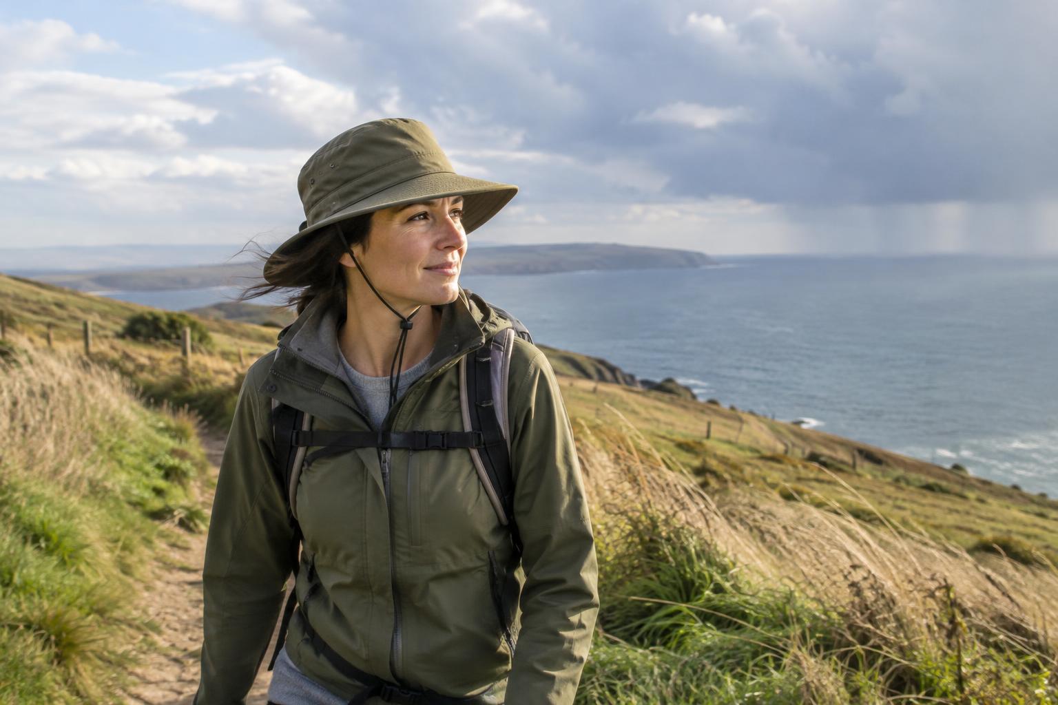 How to Choose a Walking Hat for Sun, Wind and Light Rain