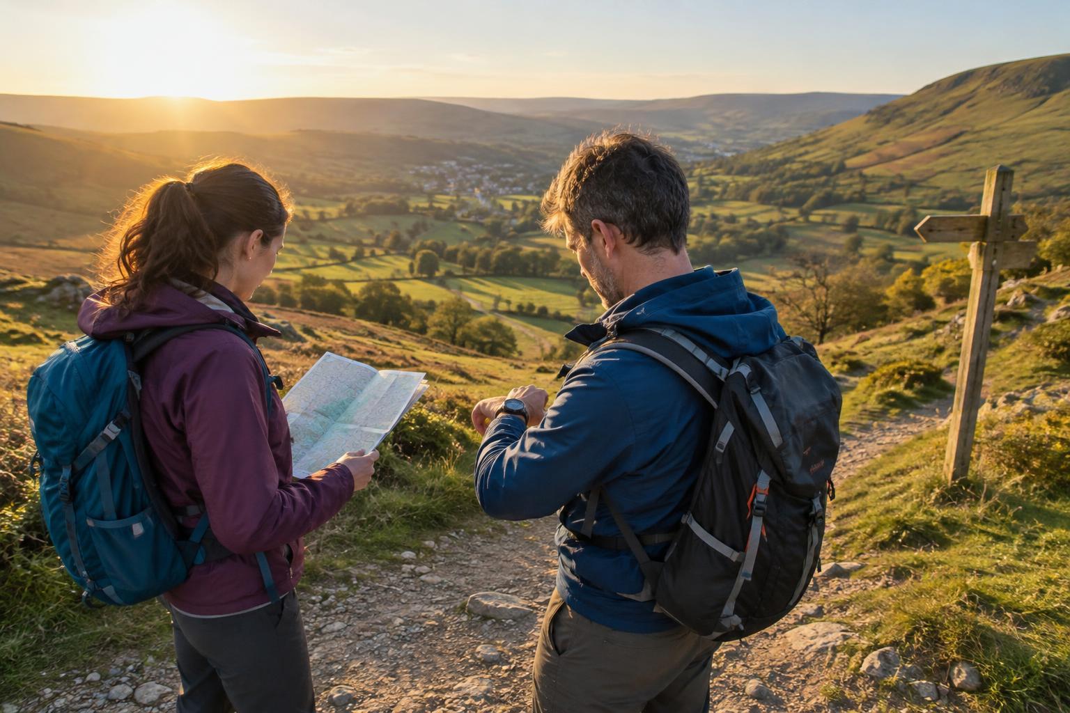 How to Set a Turnaround Time So You Finish a Walk Before Dark